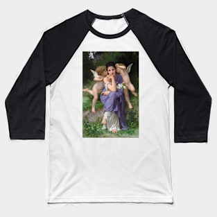 Chansons de Printemps by William-Adolphe Bouguereau Baseball T-Shirt